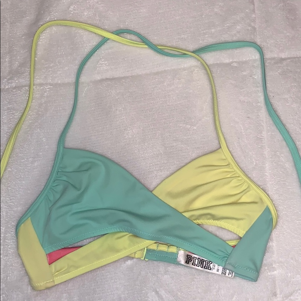 PINK Victoria’s Secret Twist Bathing Suit Top